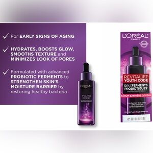 NWT - Revitalift Youth Code Serum